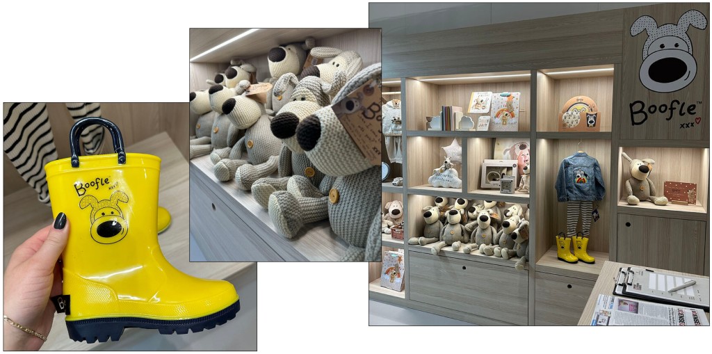 Above: Boofle was the focus of UKG’s stand at BLE 2023