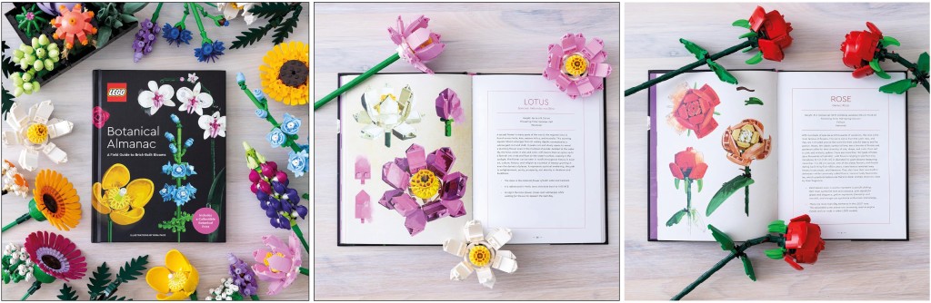 Above: The Botanical Almanac resembles a traditionally illustrated flower guide