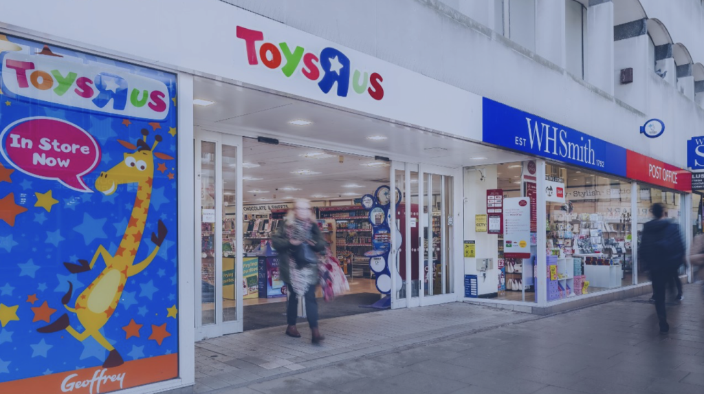 Above & top: A further 30 store-in-stores are planned with ToysRUs