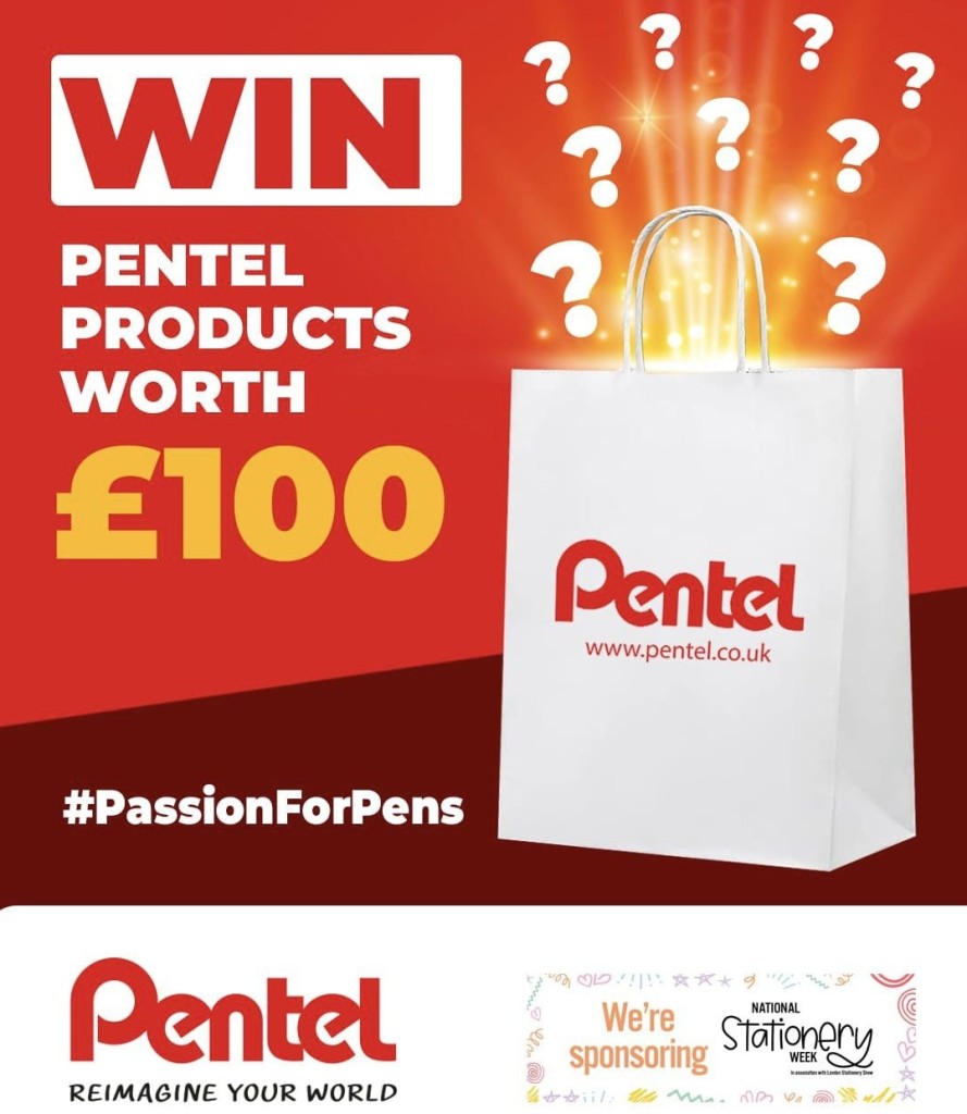 Tuesday, 14 May – #PassionForPens with Pentel Hurry, retailers can apply for a free sample kit of Pentel Mattehop and EnerGel pens to give customers a chance to win a bundle of Pentel products worth £100. And ther’s an opportunity for retailers to win a valuable Pentel merchandising prize, but you’ll have to be quick to get your sample kit!