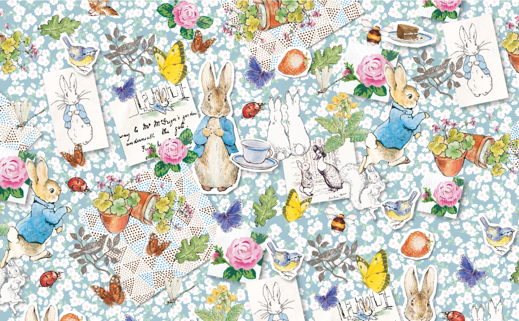 Above: Peter Rabbit's the star of the World Of Beatrix Potter theme for The Retas 2024